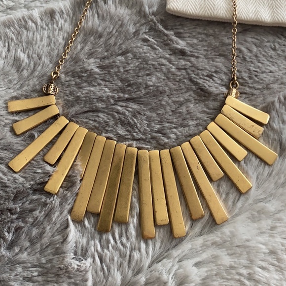 J CREW gold fashion necklace - Picture 4 of 6